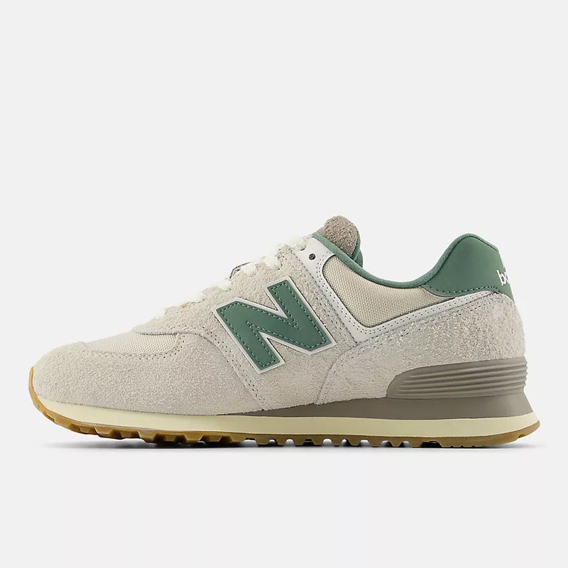 New Balance 574 (Green/White)
