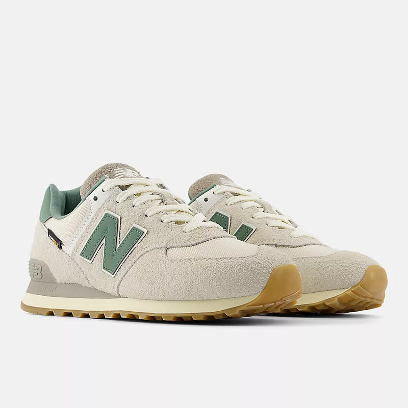 New Balance 574 (Green/White)