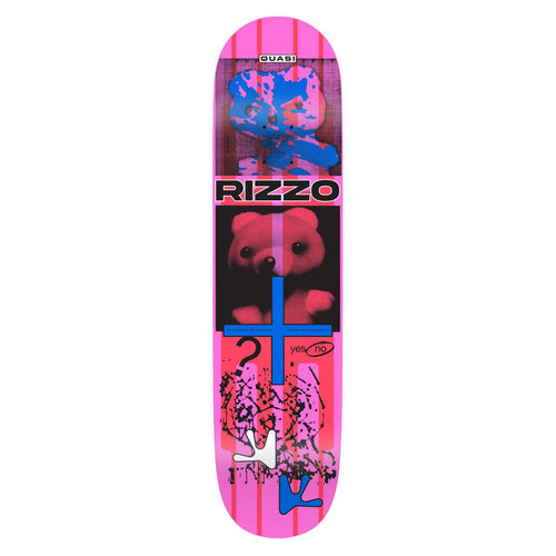 Quasi Rizzo スケートボード デッキ 8.125 Quasi Rizzo Stuffie Deck (8.125) – Theory Skate Shop