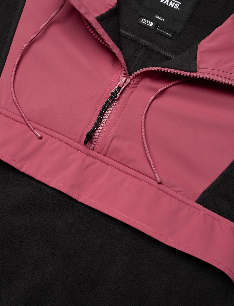 Vans Womens MTE Kennett Fleece Hoody Black/Rose