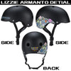 187 Killer Pads Certified Helmet - Lizzie Armanto Floral Large