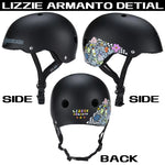 187 Killer Pads Certified Helmet - Lizzie Armanto Floral Large