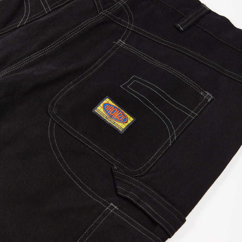 Bronze 56K 56 Duck Canvas Pants Black