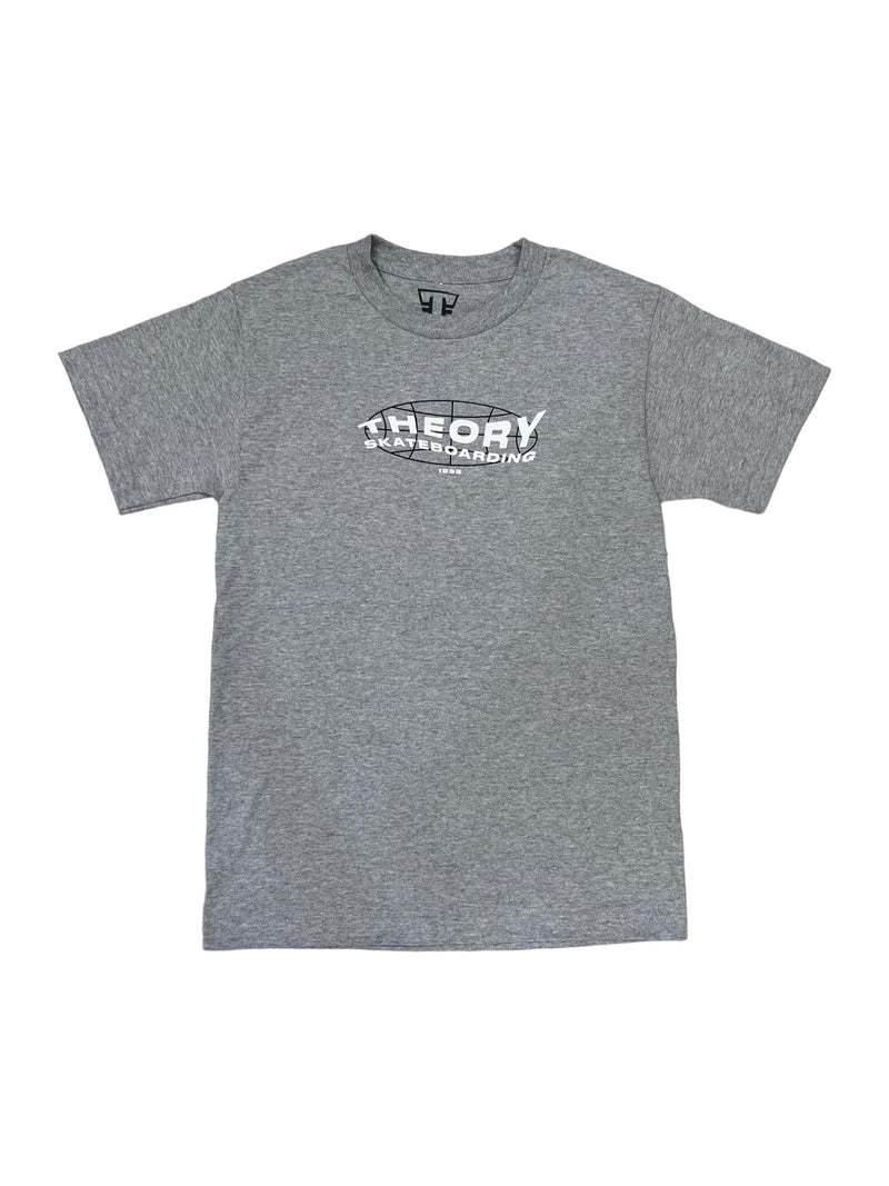 Theory Skateshop Grid T-Shirt Grey