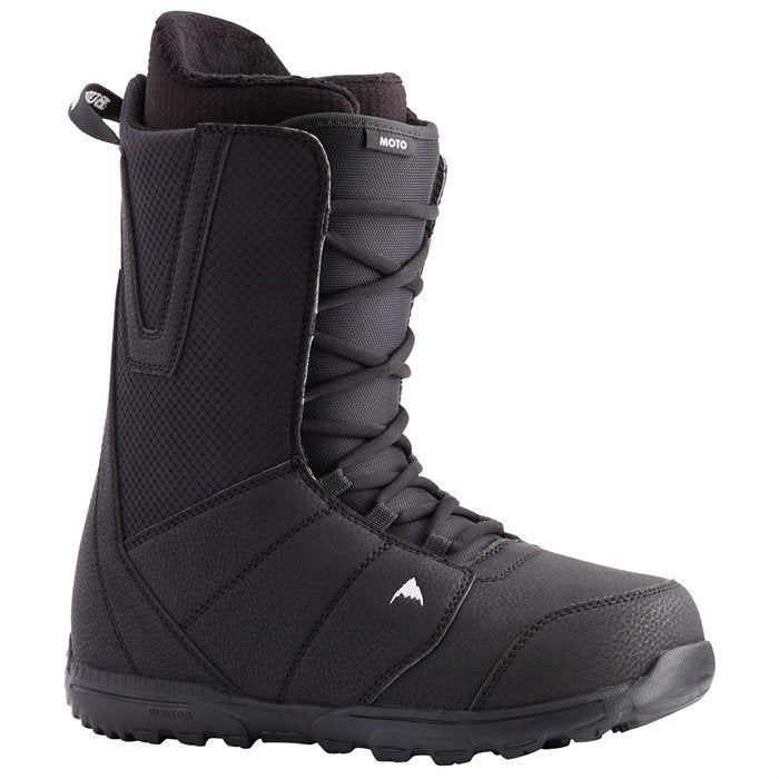Burton Men's Moto Lace Snowboard Boots, Black, 6.0