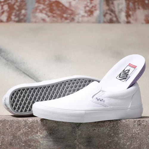 Vans Skate Slip On True White