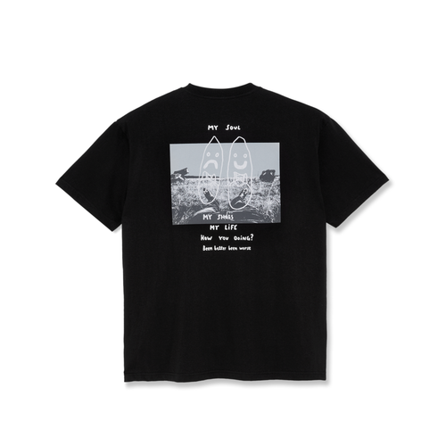Polar Skate Co. Struggle T-Shirt Black