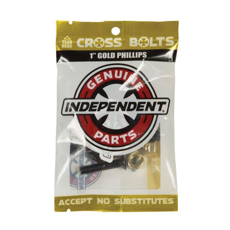 Independent Hardware Gold 1"